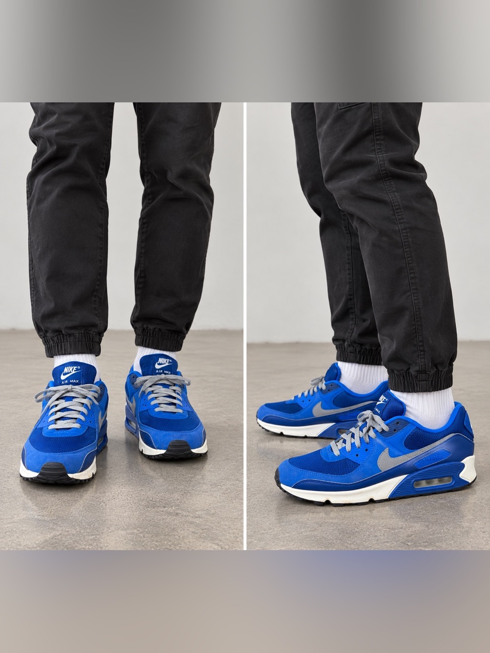 Nike Air Max 90 — Blue/Grey | Men’s US 12.5